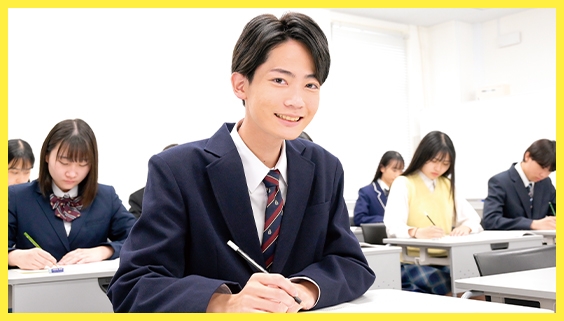 本番同様の緊張感のある受験