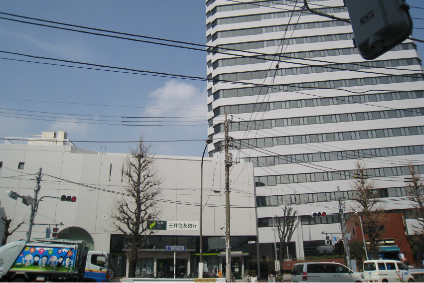 ③こちらの写真右に見えるのが昭和大学病院です。